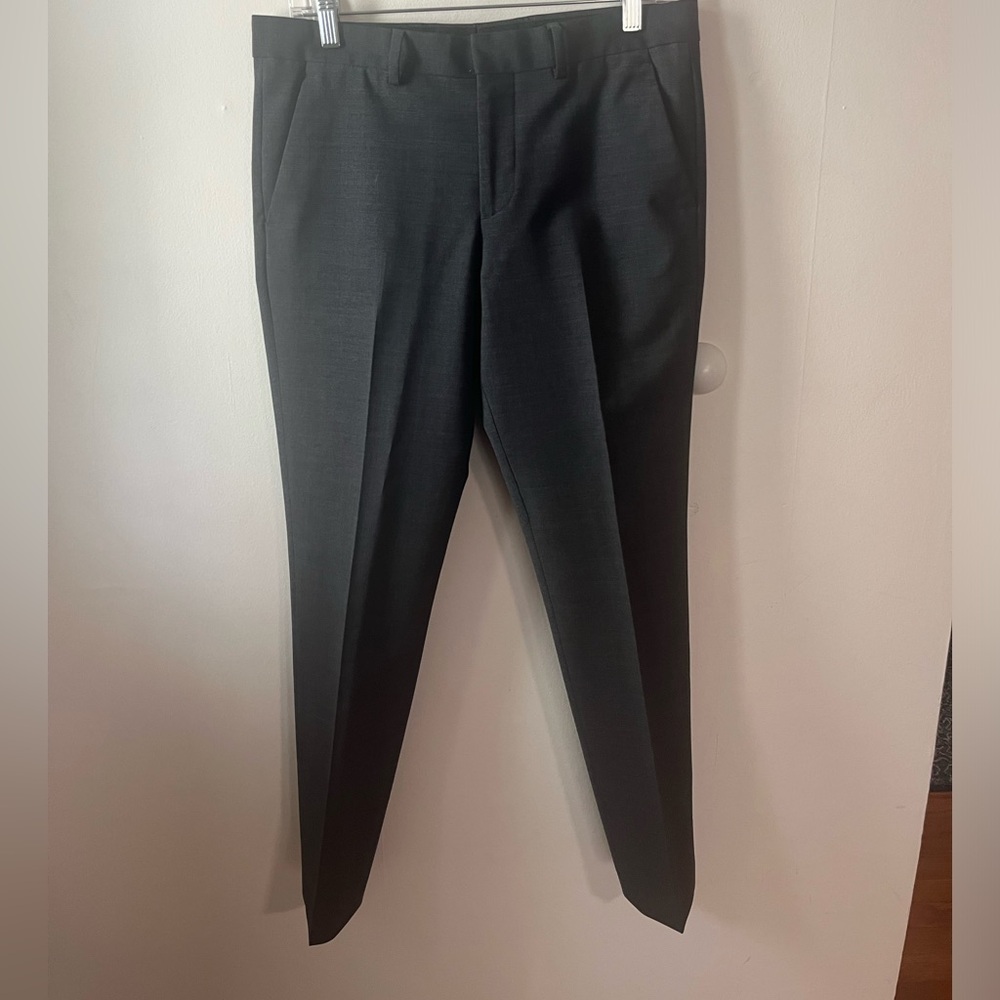 Express Men’s Dress Pants Innovator 28x30 Dark Gray